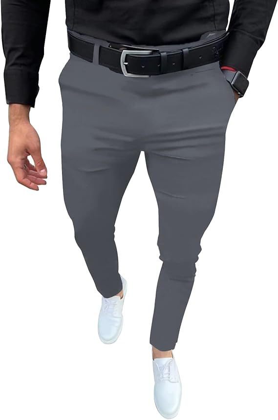 textured ankle-banded pants, view 9 - MRSLM