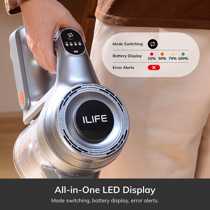 Cordless handheld vacuum cleaner, view 5 - MRSLM