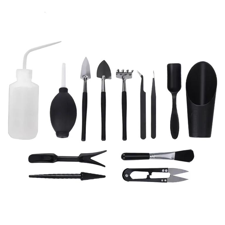 Conjunto de ferramentas para jardinagem de suculentas