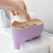 double layer elephant soap box - MRSLM