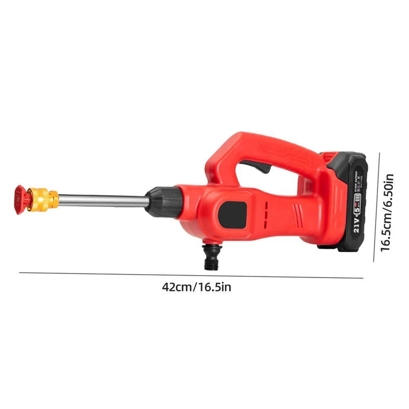 Kabelloser Hochdruck-Autoreiniger 100W, 25BAR, 1500mAh mit multifunktionaler, verstellbarer Düse