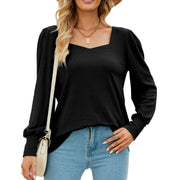 square neck button-up long sleeve jersey, view 9 - MRSLM