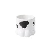elevated ceramic pet bowl, view 3 - MRSLM