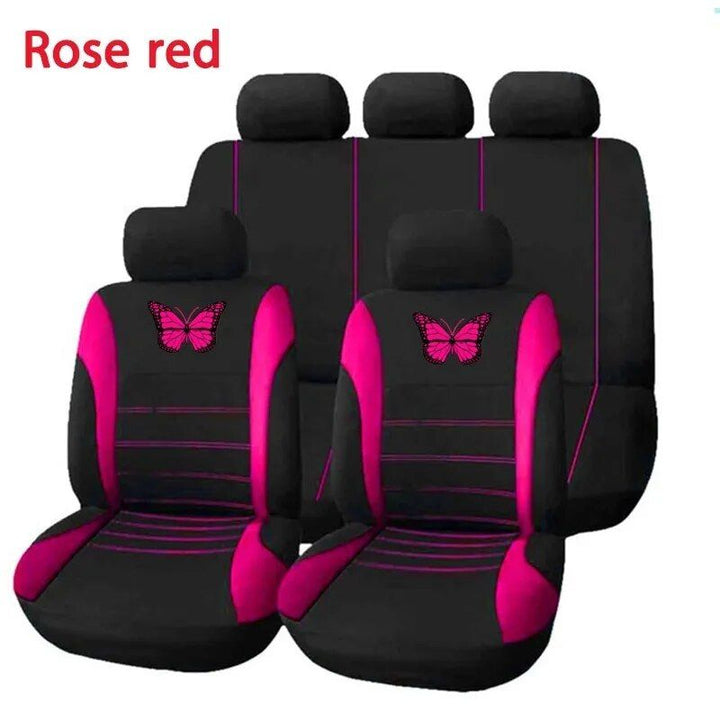 Universal Butterfly Car Seat Covers in 9 Vibrant Colors