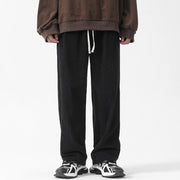 men's loose straight lined pants, view 5 - MRSLM
