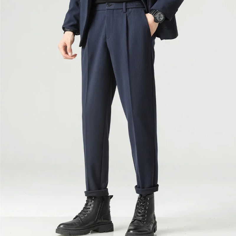 minimalist pleated suit pants - MRSLM