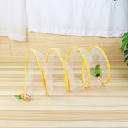 interactive foldable cat tunnel, view 4 - MRSLM