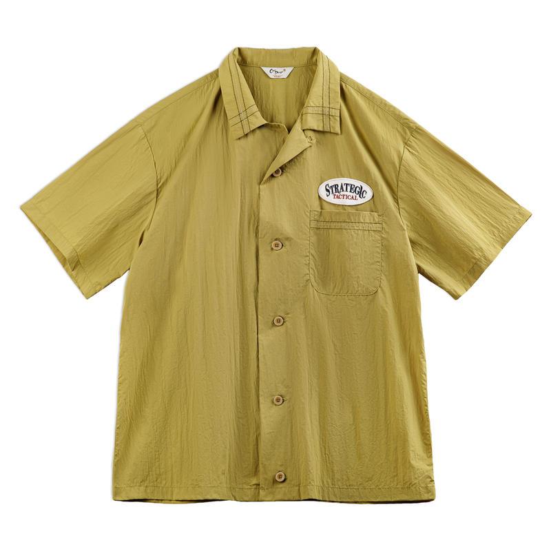 vintage Cuban collar embroidered shirt, view 2 - MRSLM