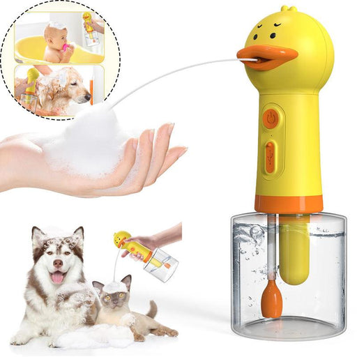 yellow duck automatic pet foam dispenser - MRSLM