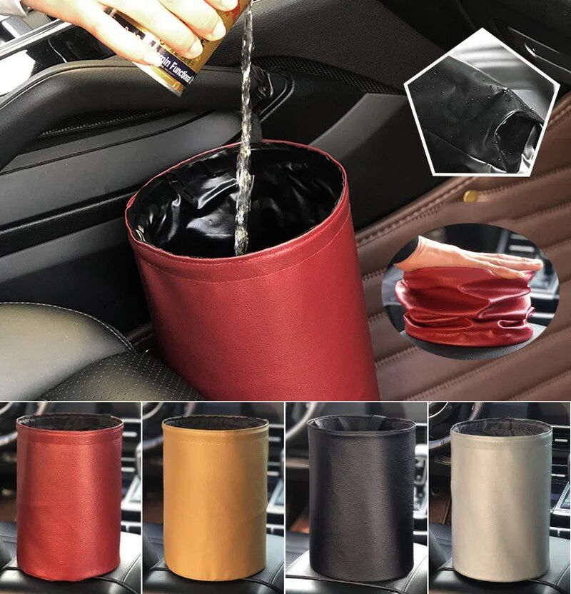 foldable car garbage can, view 7 - MRSLM