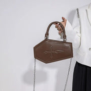 Y2K gothic coffin handbag, view 10 - MRSLM