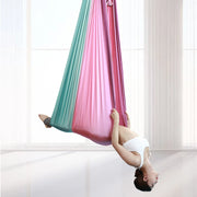 gradation color aerial yoga hammock swing, view 3 - MRSLM