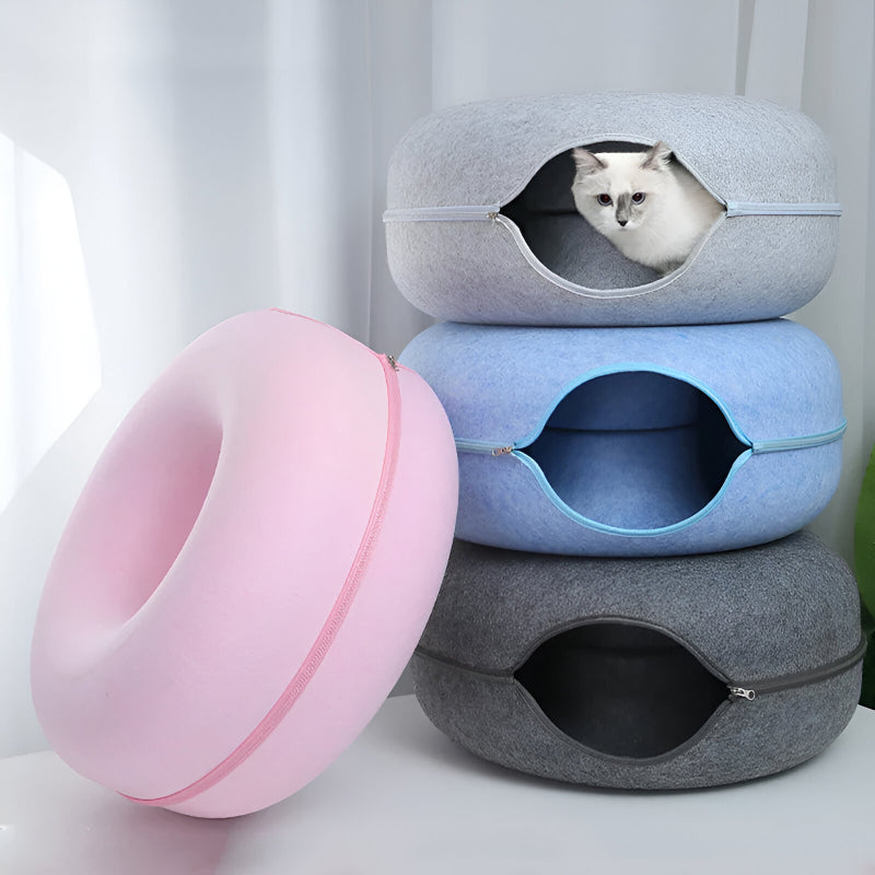 plush cat and dog bed house - MRSLM