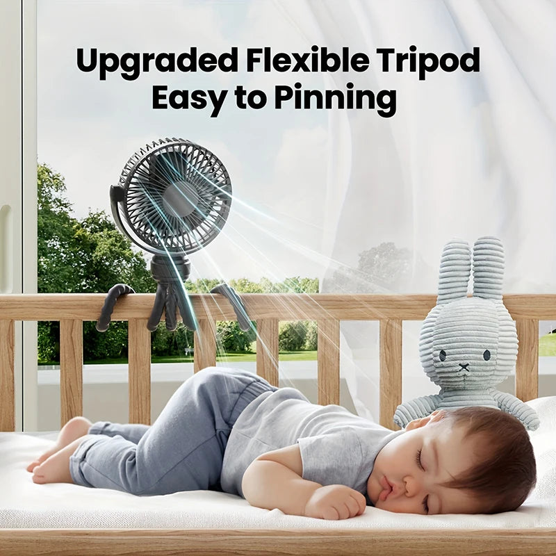Mini stroller fan, view 9 - MRSLM