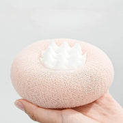 flower pattern suction cup bath sponge, view 10 - MRSLM
