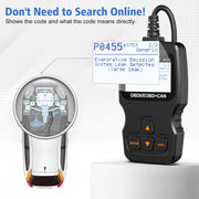 Professional OBD2 car diagnostic tool, view 8 - MRSLM