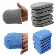 Microfiber car wax applicator pads - MRSLM