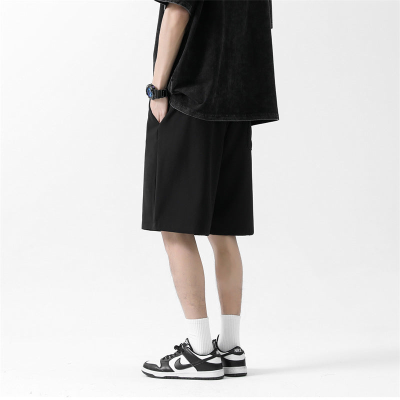 summer thin loose casual plus size shorts men, view 2 - MRSLM
