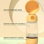 portable pet travel bottle, view 9 - MRSLM