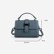 leather crossbody shoulder bag, view 11 - MRSLM
