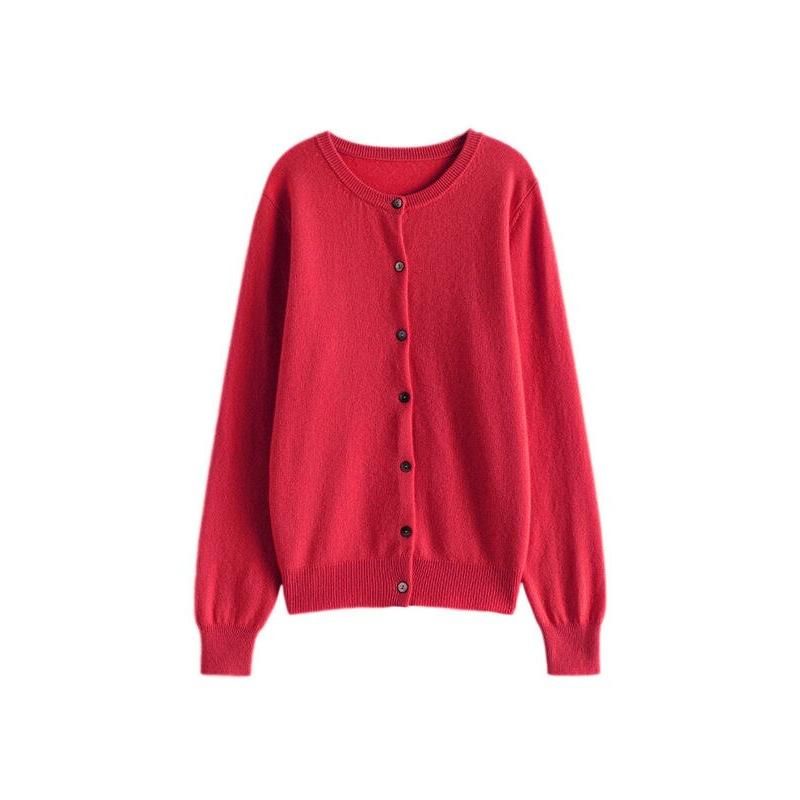 wool single breasted cardigan, view 16 - MRSLM
