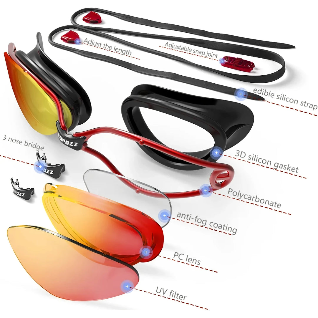 Anti-Fog UV Protection Swimming Goggles