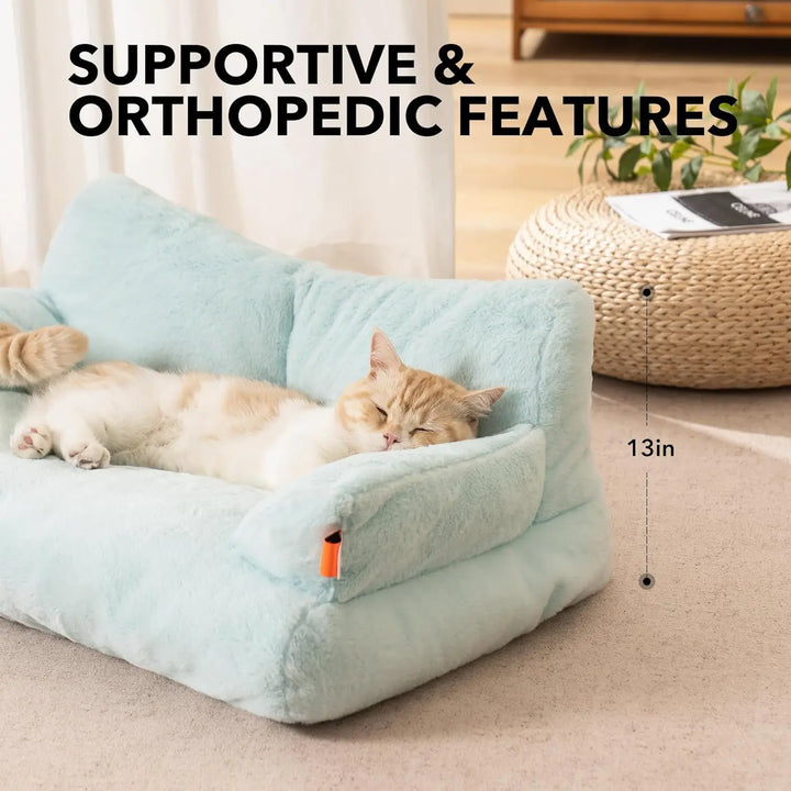 Washable Pet Sofa Bed for Small & Medium Cats and Dogs