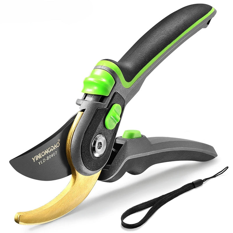 stainless steel garden pruning shears, view 4 - MRSLM