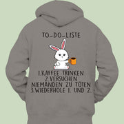 kitchen rabbit back print unisex hoodie, view 3 - MRSLM