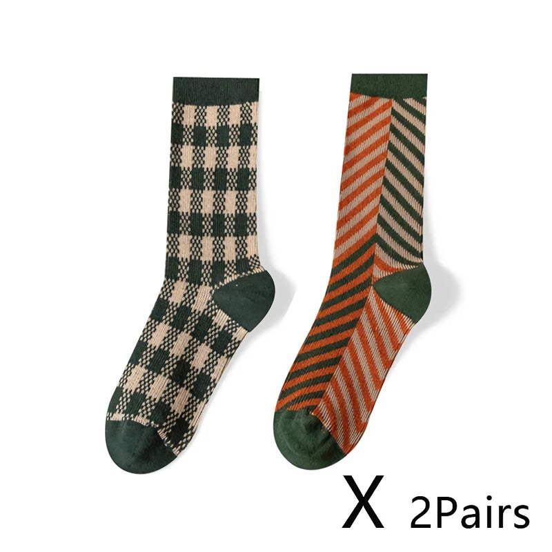 Lange Herbstsocken