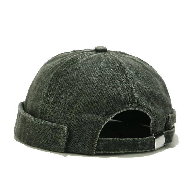 vintage washed docker beanie, view 2 - MRSLM