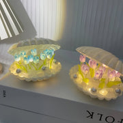 shell tulip night lamp, view 27 - MRSLM