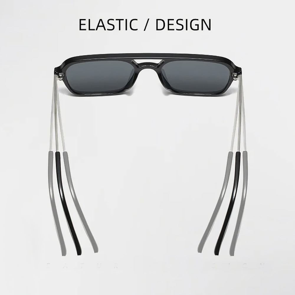 Trending Retro Double Bridge Sunglasses