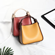 Microfiber synthetic leather shoulder tote bag, view 5 - MRSLM