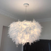 white feather pendant lamp - MRSLM