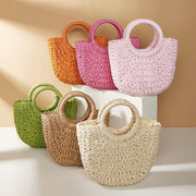 straw crossbody bag - MRSLM