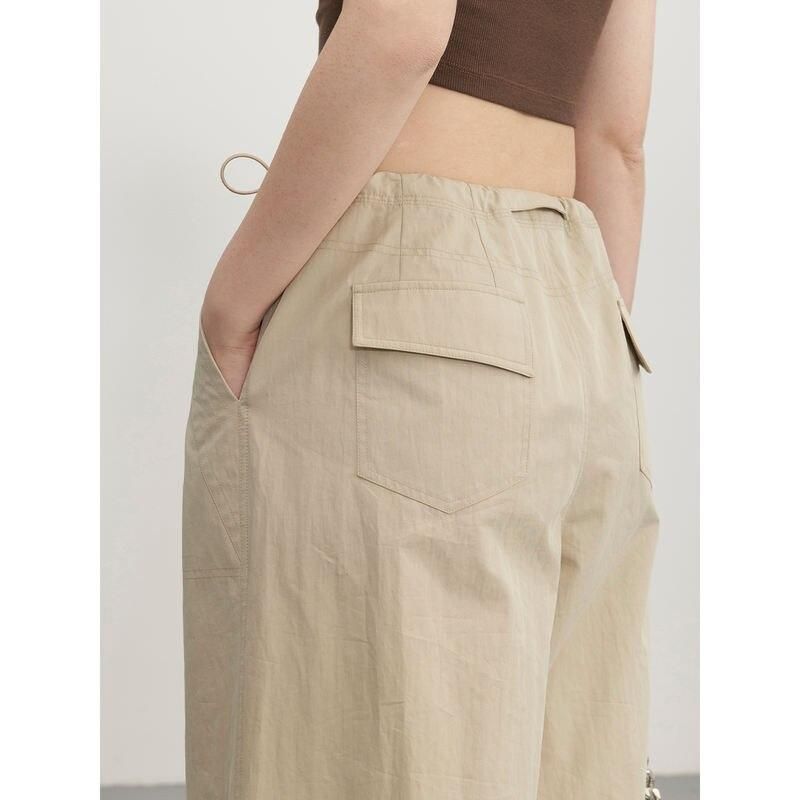 Damen-Hip-Hop-Hose mit weitem Bein