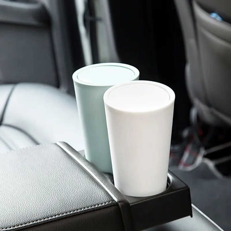 Compact car and desktop mini trash bin, view 10 - MRSLM