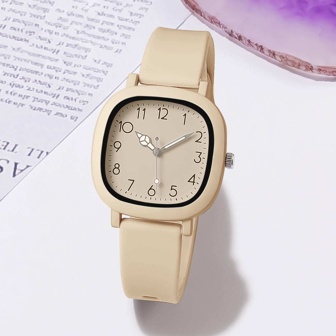 Fashion Silicone Quartz Women's Watch