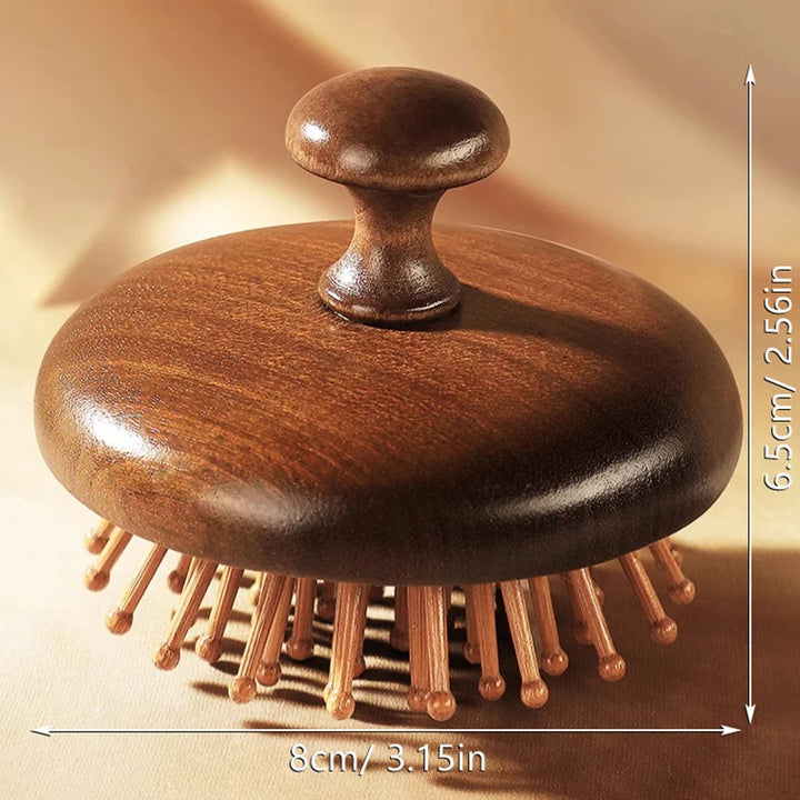 Air Cushion Sandalwood Massage Comb