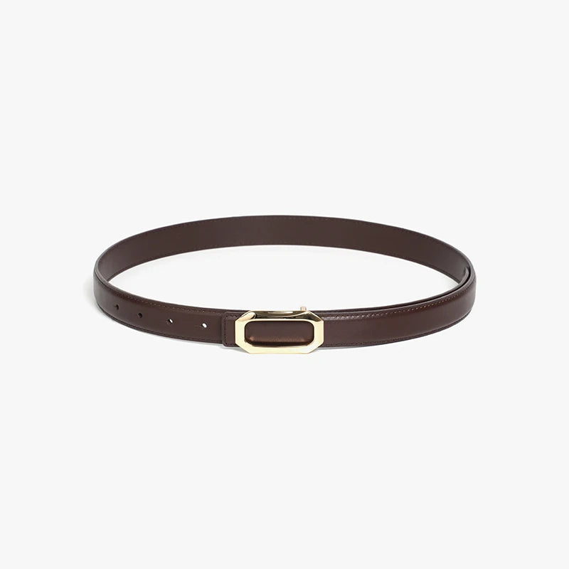women's genuine cow leather belt, view 7 - MRSLM