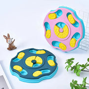 interactive slow feeder dog bowl toy, view 5 - MRSLM