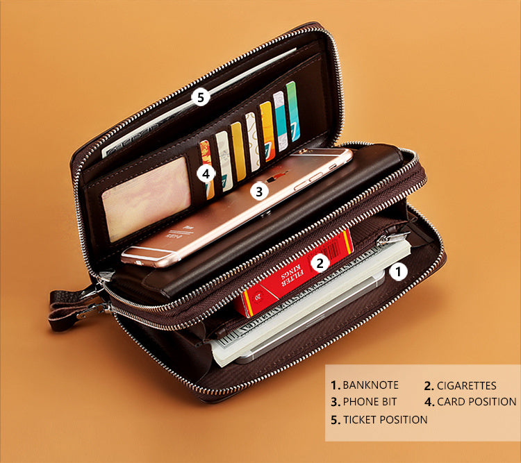 Men's wallet, view 3 - MRSLM