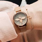 lady bee quartz watch, view 4 - MRSLM