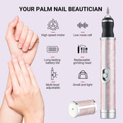 electric nail polishing machine, view 3 - MRSLM