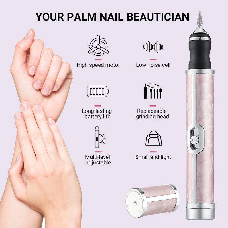 electric nail polishing machine, view 3 - MRSLM
