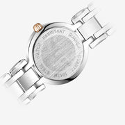 ladies compact steel band watch, view 3 - MRSLM