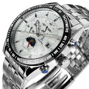 men's automatic luminous calendar watch, view 3 - MRSLM