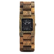 wooden shell quartz watch, view 6 - MRSLM