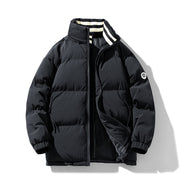 loose outdoor puffer coat, view 7 - MRSLM